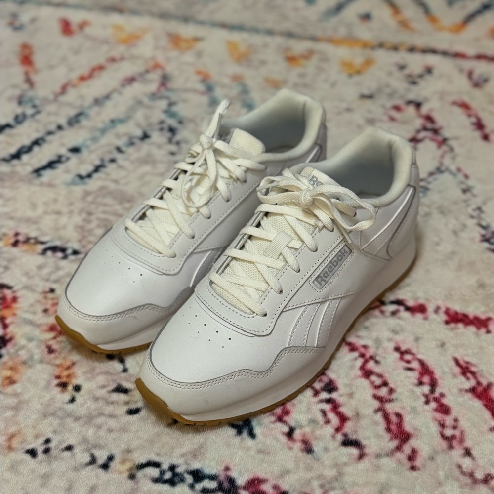 Reebok Classic White Leather Sneakers